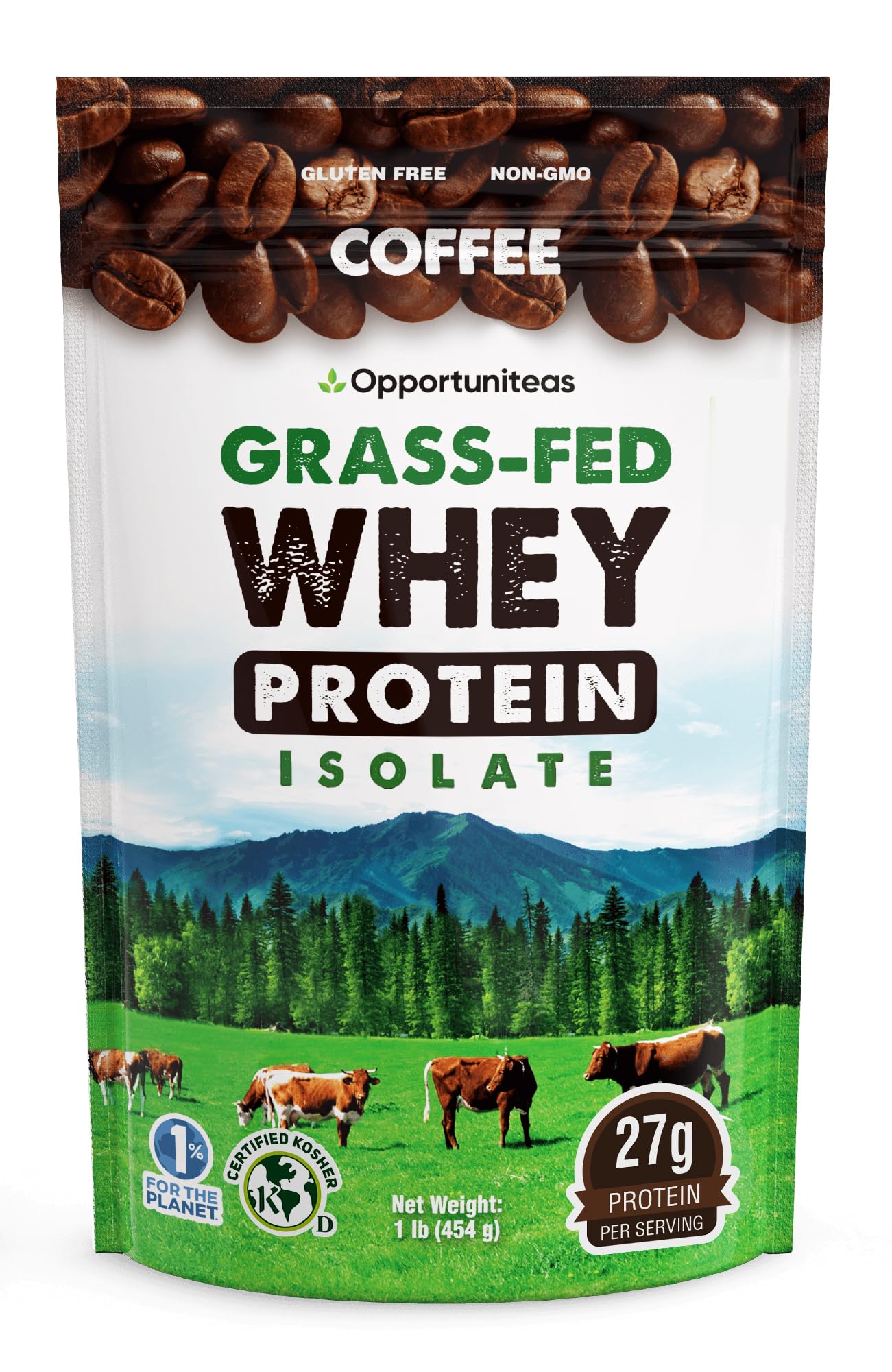 Unflavored Grass Fed Whey Isolate Protein Powder, 1 lb — Amazon image 12