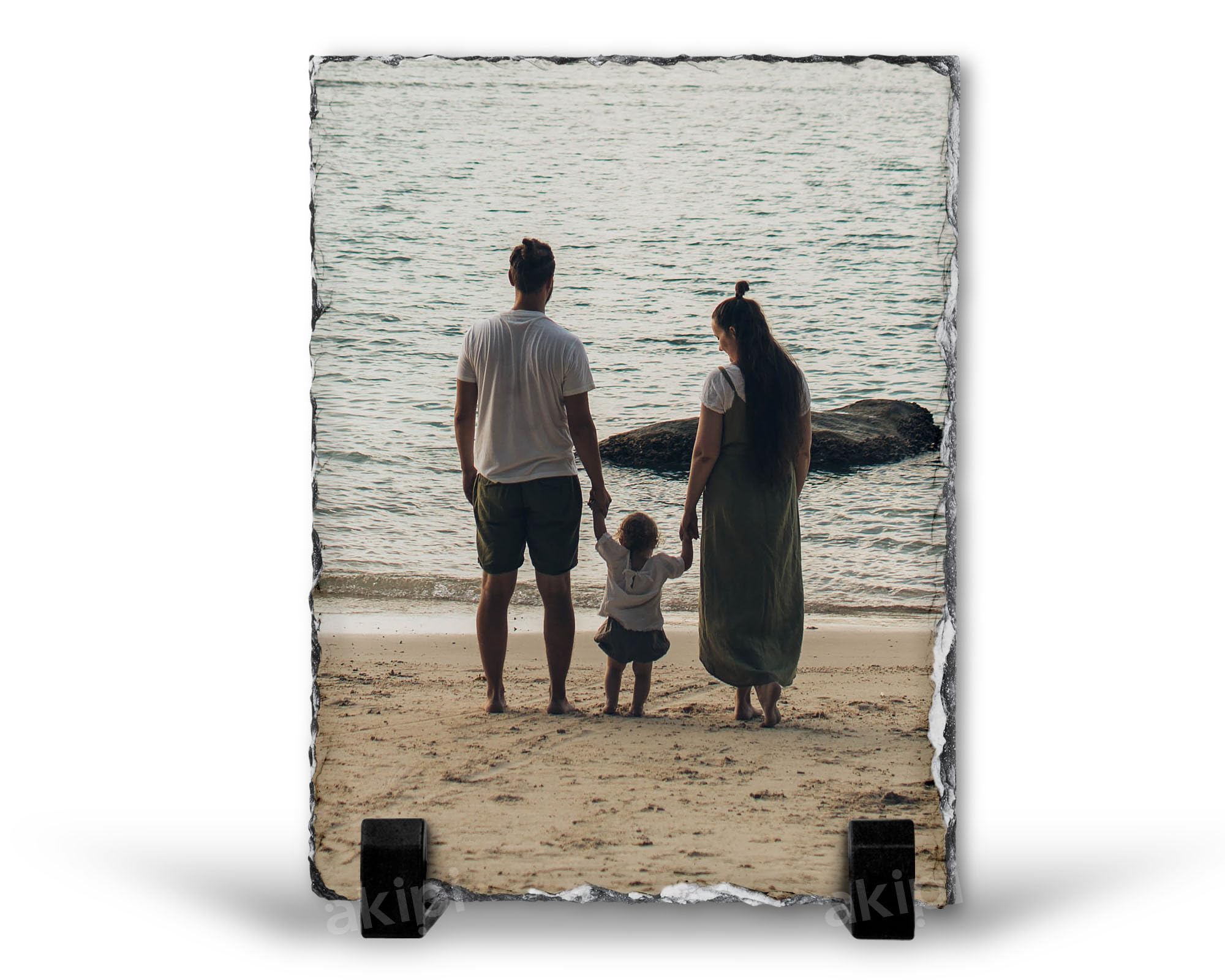 Akipi Customized 5x7 Tabletop Picture Frame - Personalized Gift for Any Occasion, ARS055 (Pack of 1)