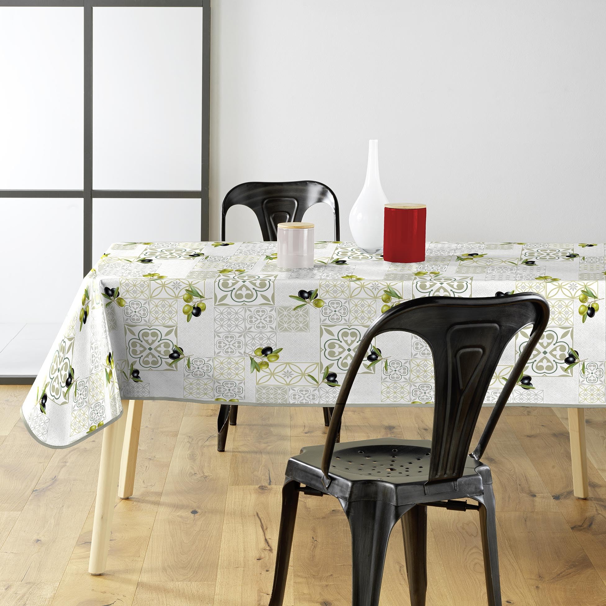 Douceur d'Intérieur, Rectangular Tablecloth (140 x 240 cm) Andalusia, PVC Photoprint