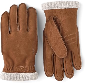 Hestra Mens Joar Nubuck Leather, Insulated Gloves for Cold Weather