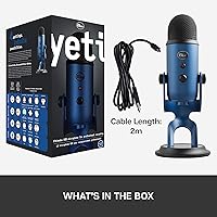 Vista 9 de Micrófono USB Blue Yeti - Azul medianoche (renovado)