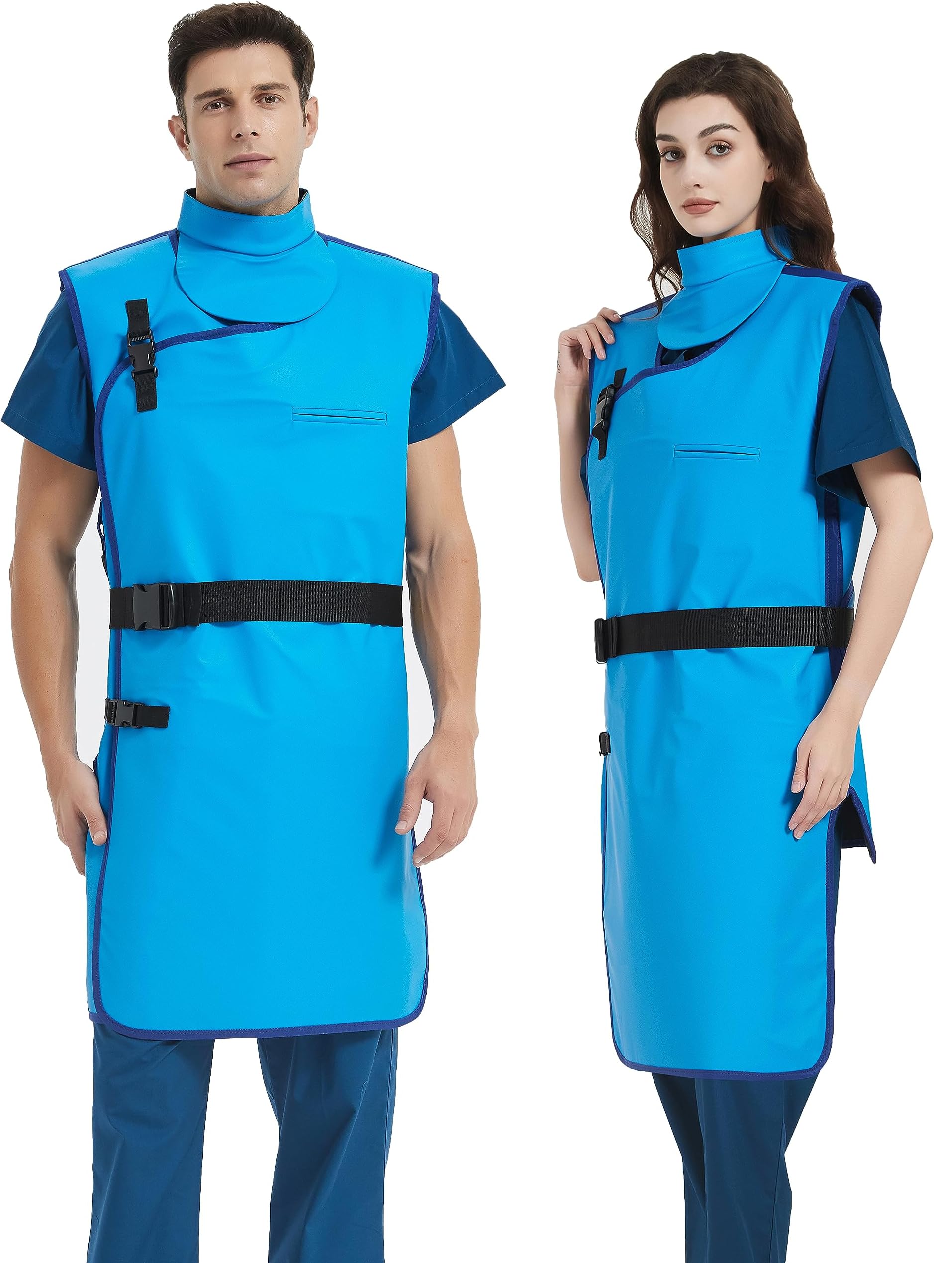 SHINRAY Upgrade 0.5mmpb Lead Clothes,Lead Vest and Lead Skirt with Lead Collar,Dental Apron
