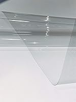 Vista 8 de Vinilo marino transparente calibre 20, doble pulido, 54 pulgadas de ancho por 5 yardas