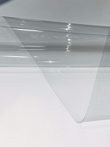 Miniatura 8 de Vinilo marino transparente calibre 20, doble pulido, 54 pulgadas de ancho por 5 yardas