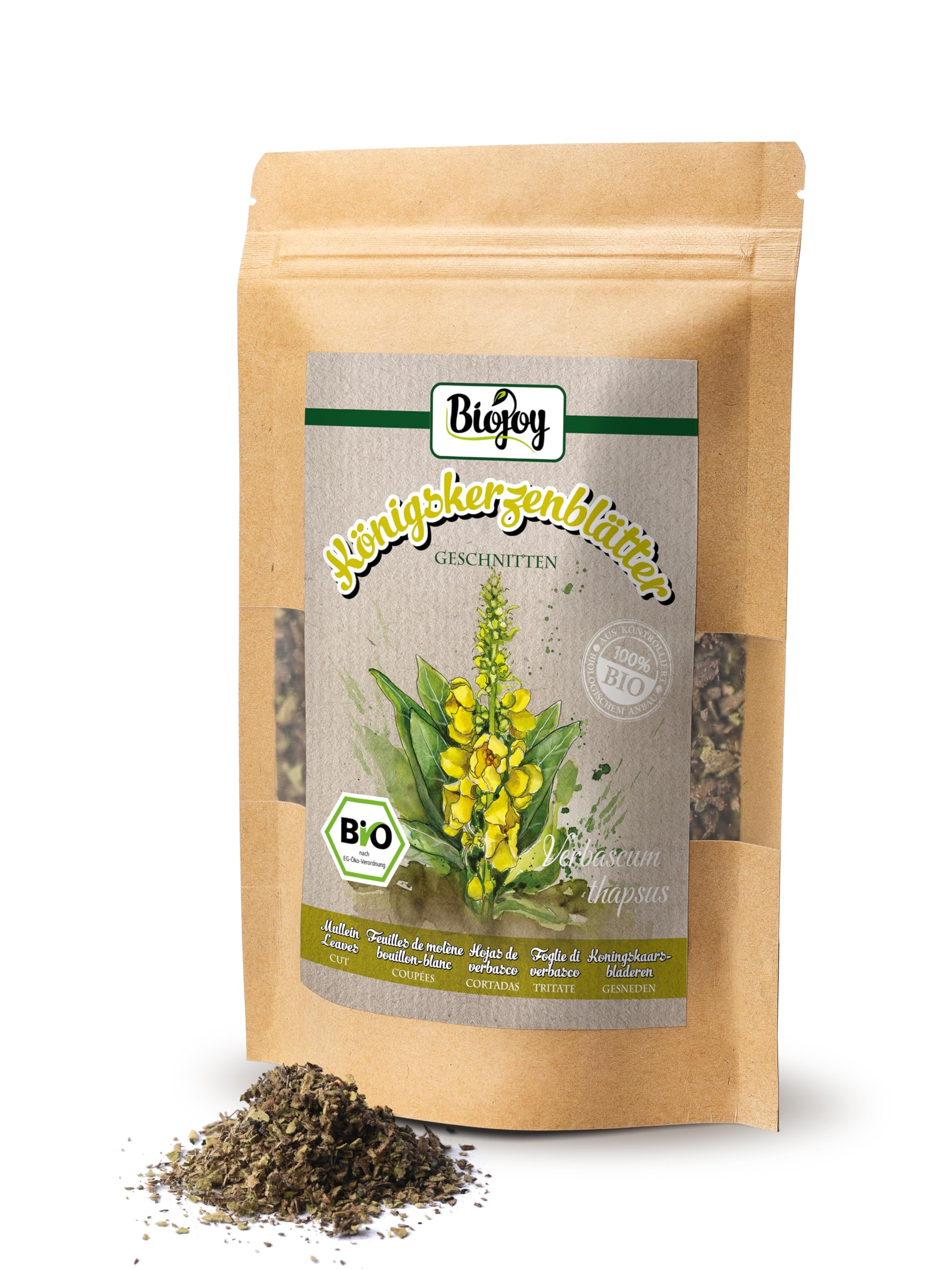 Fleurs De Molène Séchées (Verbascum Thapsus) - 85g à 1,95Kg - Bio, Pour Infusions Et Bien-être Respiratoire