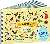 Vista 28 de CUPKIN Libro de calcomanías del espacio exterior para niños de 2 a 4 años, más de 500 calcomanías para niños, 12 páginas para colorear, 12 escenas