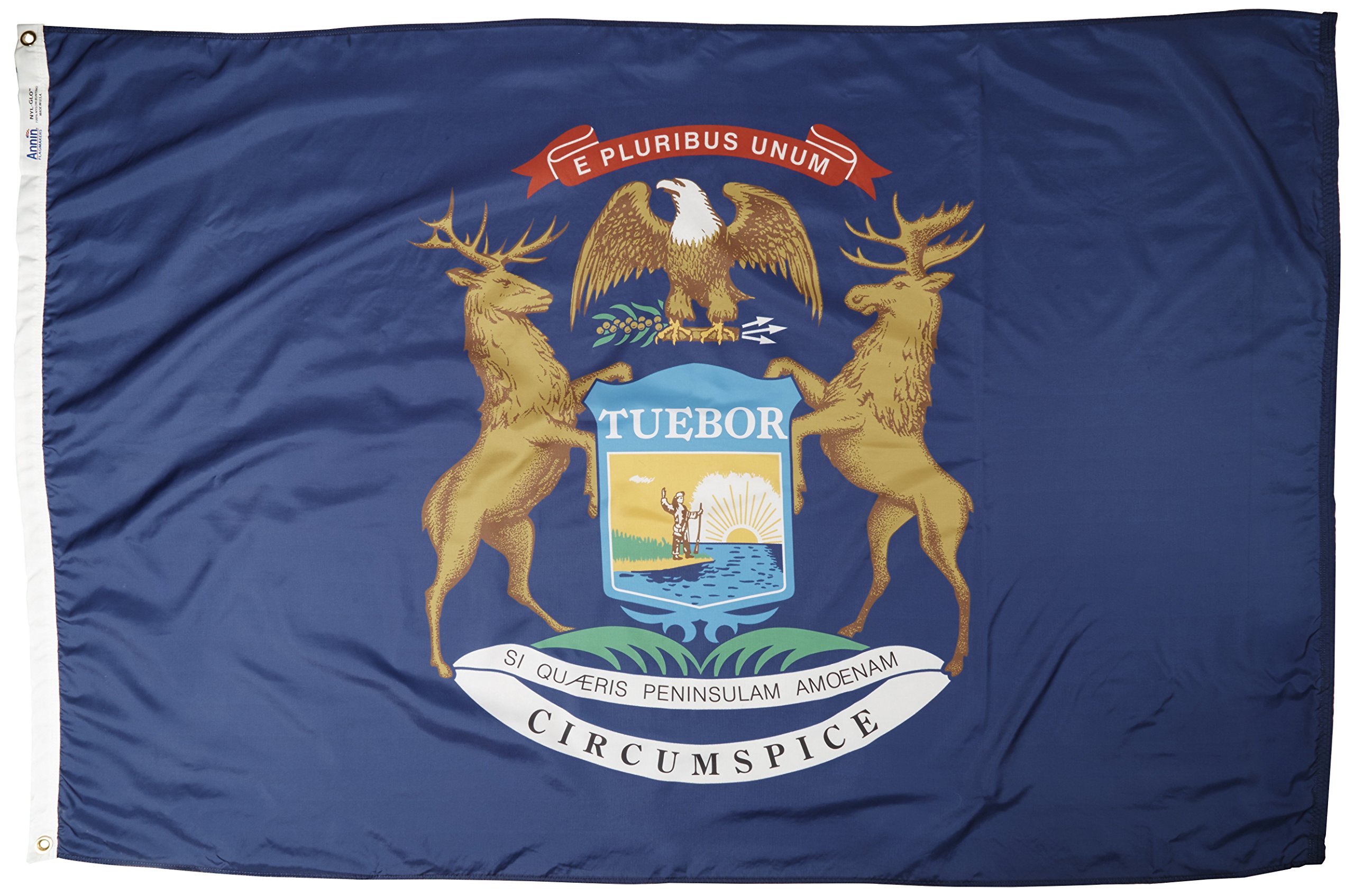 Annin Flagmakers Manitoba Flag 3x6 Feet - Official UN Design, USA-Made Outdoor Nylon Flag - View #9