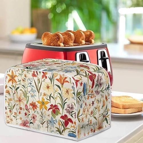 Miniatura 79 de Starry Night Toaster Covers 2 Slice Protectores de huellas dactilares a prueba de polvo y protección contra grasa para electrodomésticos Noche