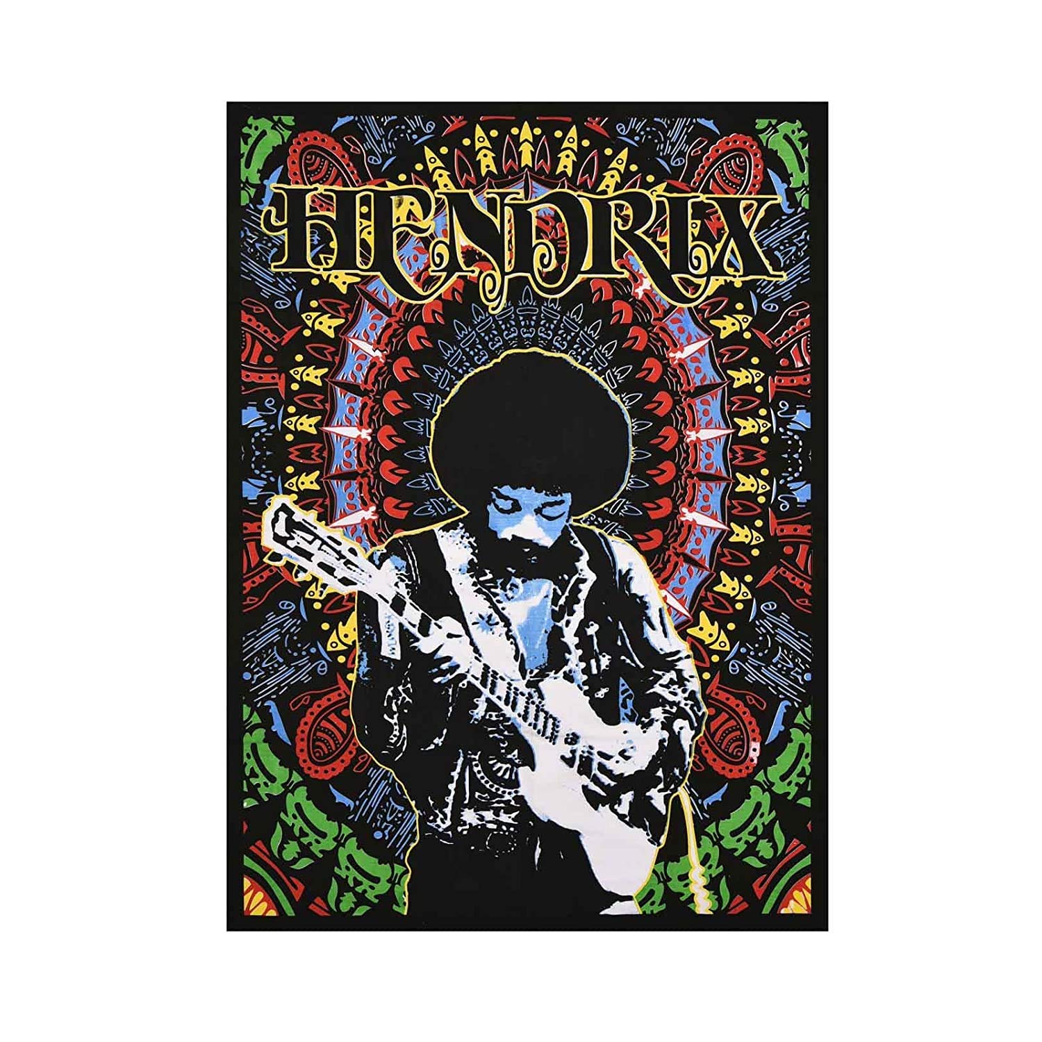 Tapiz mandala Hendrix para colgar en la pared y transformar tu salón bohemio 3