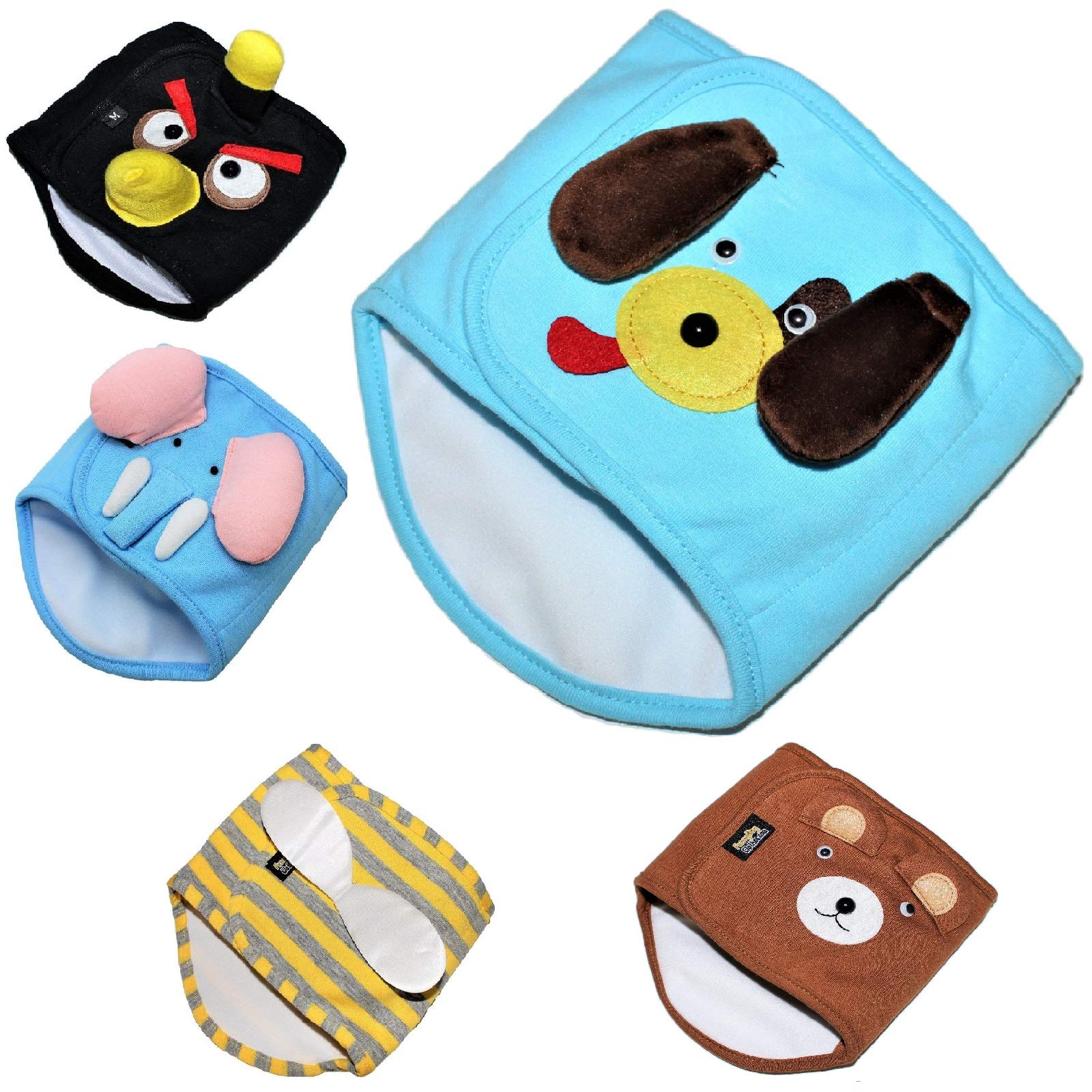 Bandeau chien mâle M contre les fuites | Protection urinaire chiot