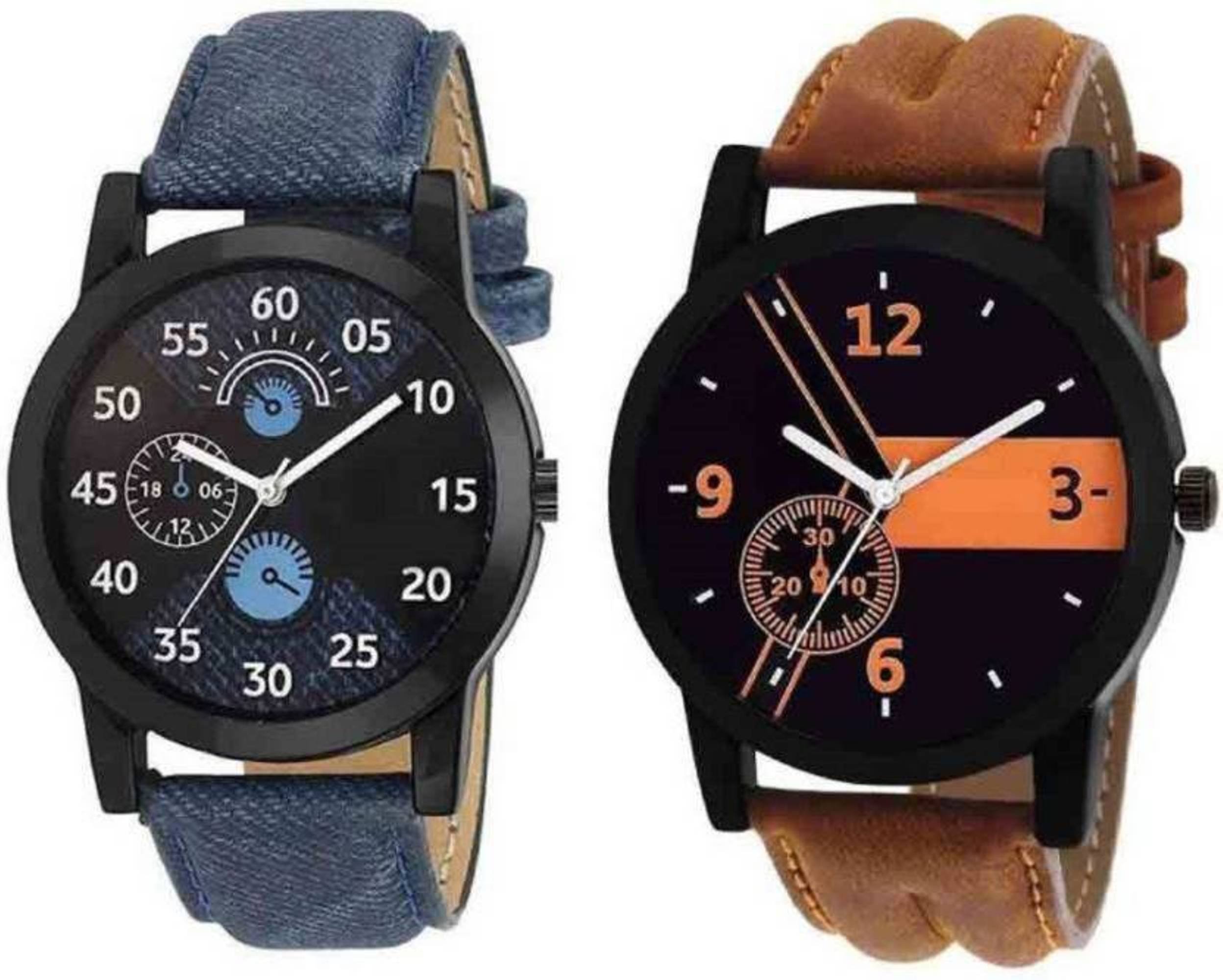 Acnos® Premium Combo Analog Watch for Men Set of - 2 (B07BQFS36V) Amazon Price History, Amazon Price Tracker