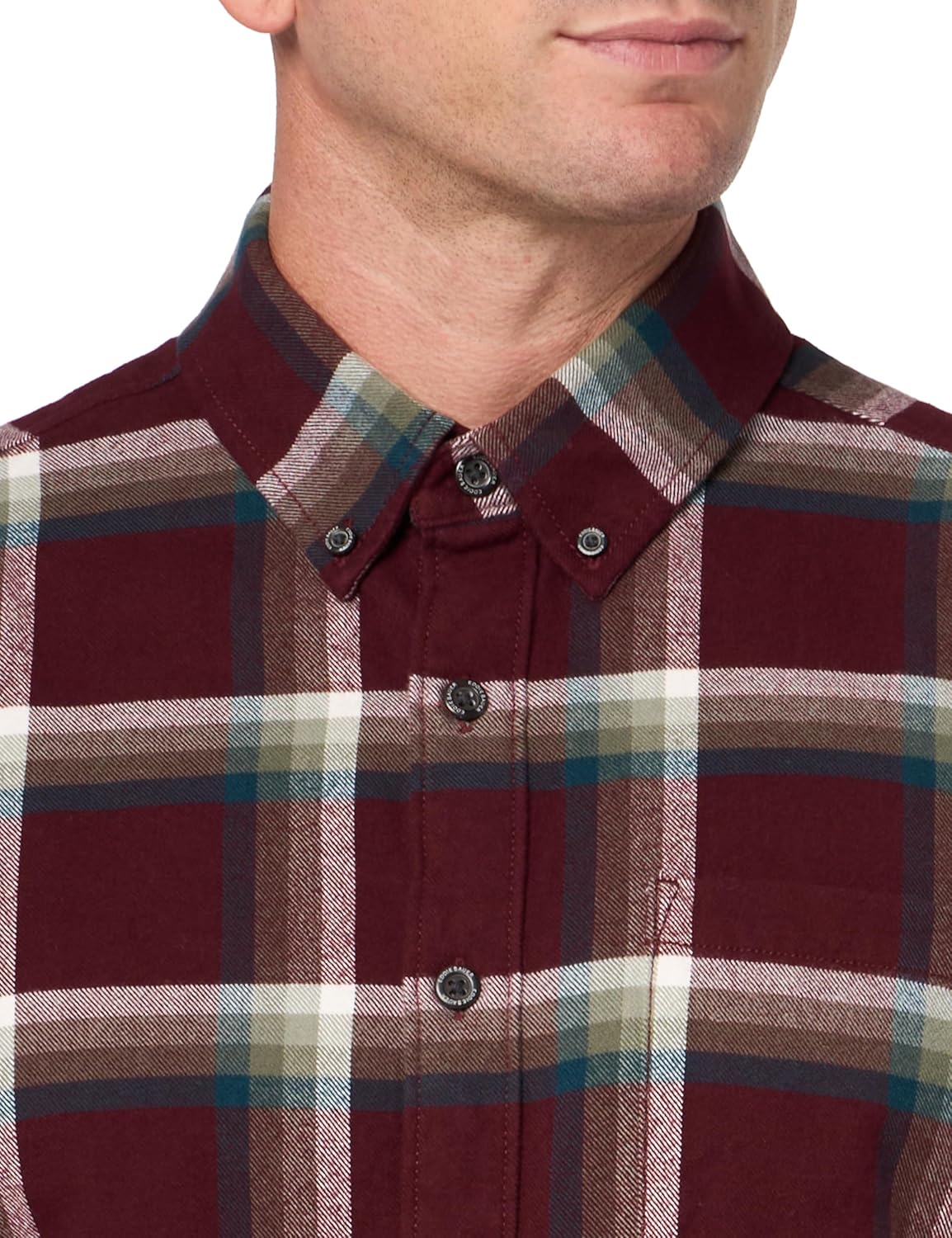 Eddie Bauer Mens Classic Fit Favorite Long-Sleeve Flannel Shirt - Image 3