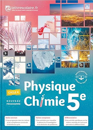 Physique-Chimie 5e : Manuel élève