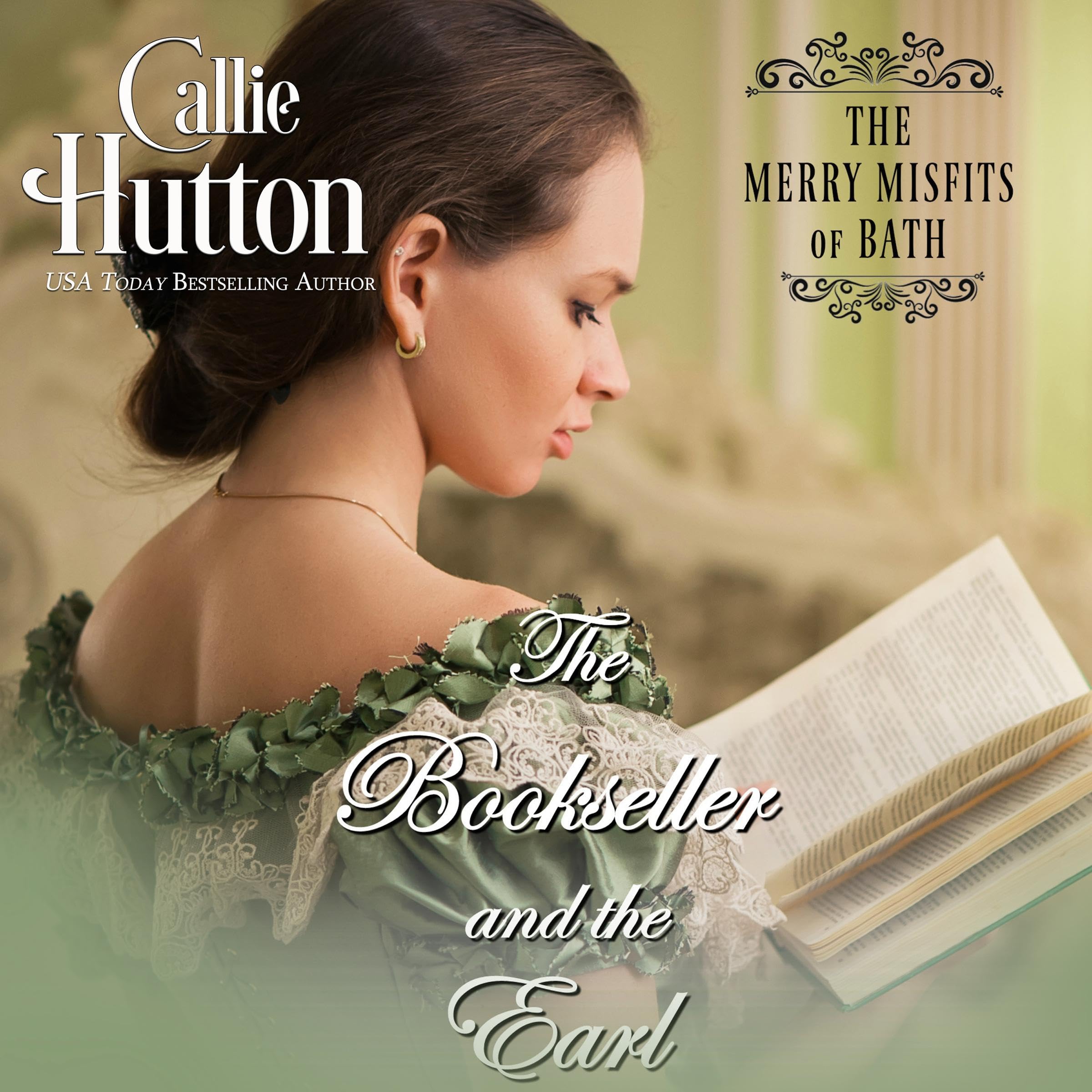 The Bookseller and the Earl (The Merry Misfits of Bath Book 1) book cover