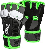 Everlast Prime Evergel Hand Wraps Black X-Large - Premium Gel Protection for Boxing MMA Training