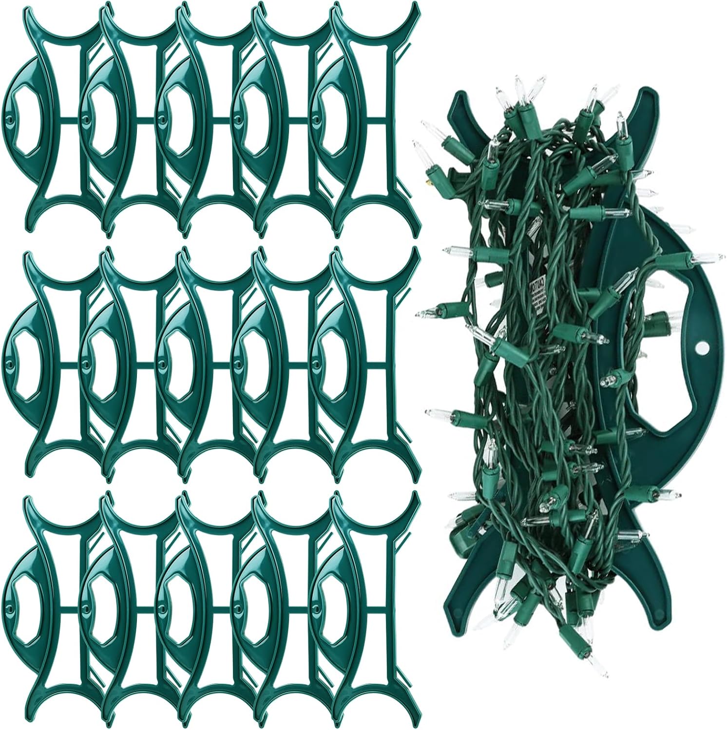 16PCS Christmas Lights Storage Holder, Portable Christmas