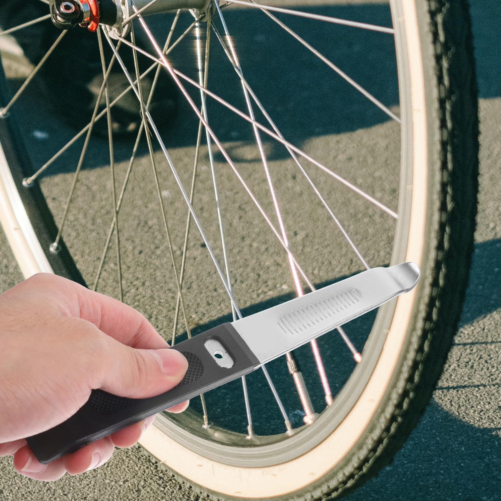 iplusmile Outdoor-Reifenheber Entfernung Werkzeug zum Entfernen von Fahrradreifen Reparatur Fahrrad Werkzeug fahrradwerkzeuge Reifenheber für Outdoor-Fahrräder Fahrradreifenhebel