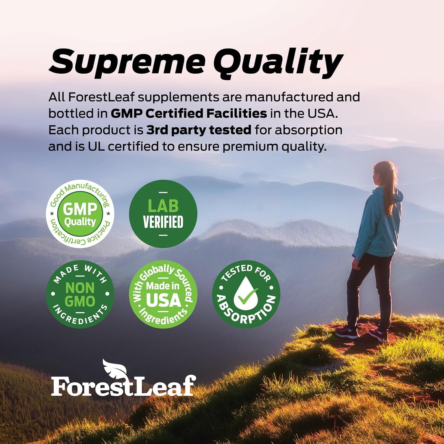 ForestLeaf Grass Fed Beef Liver Capsules, 3000mg Per Serving, Supports Immunity & Body Wellness, Cleansing, Digestion, Natural Iron, Vitamin A and B12, Freeze Dried Beef Liver Supplement, 180 Caps - Image 7