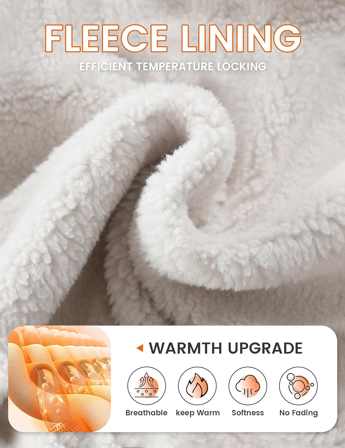 Women's Plaid Flannel Plaid Shacket Button Up Hooded Long Sleeve Fleece Jacket Winter Coat with Side Pockets - Image 5