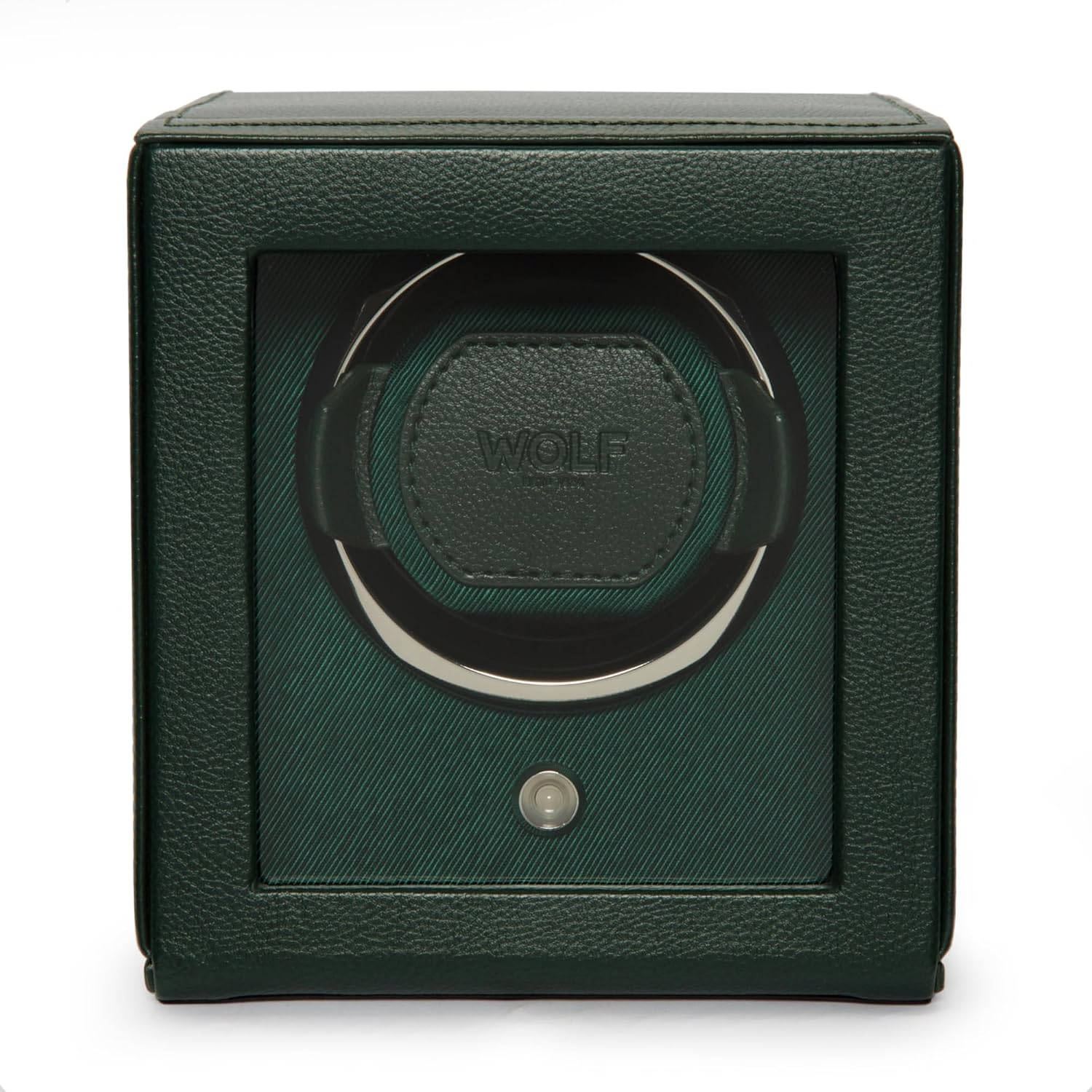 Wolf Cub Single Watch Winder with Glass Cover