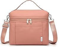 Vista 40 de NOL Natural Organic Lifestyle Bolsas de almuerzo aisladas para mujeres Bolsa refrigeradora Nailon ligero impermeable Lonchera para el trabajo