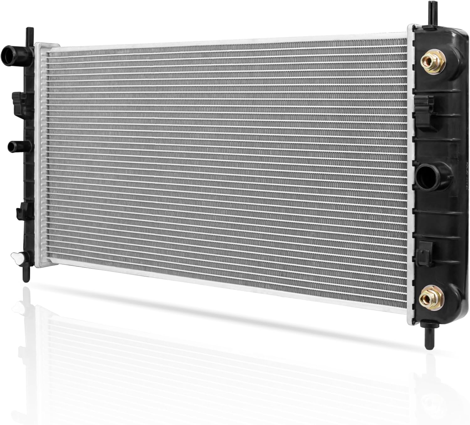Aluminum Radiator W/Oil Cooler Compatible for 2004-2010 Chevrolet Malibu Compatible for 2005-2010 Pontiac G6 Compatible for 2007-2008 Saturn Aura 3.5L 3.9L V6 Replace# CU2727 CU2851