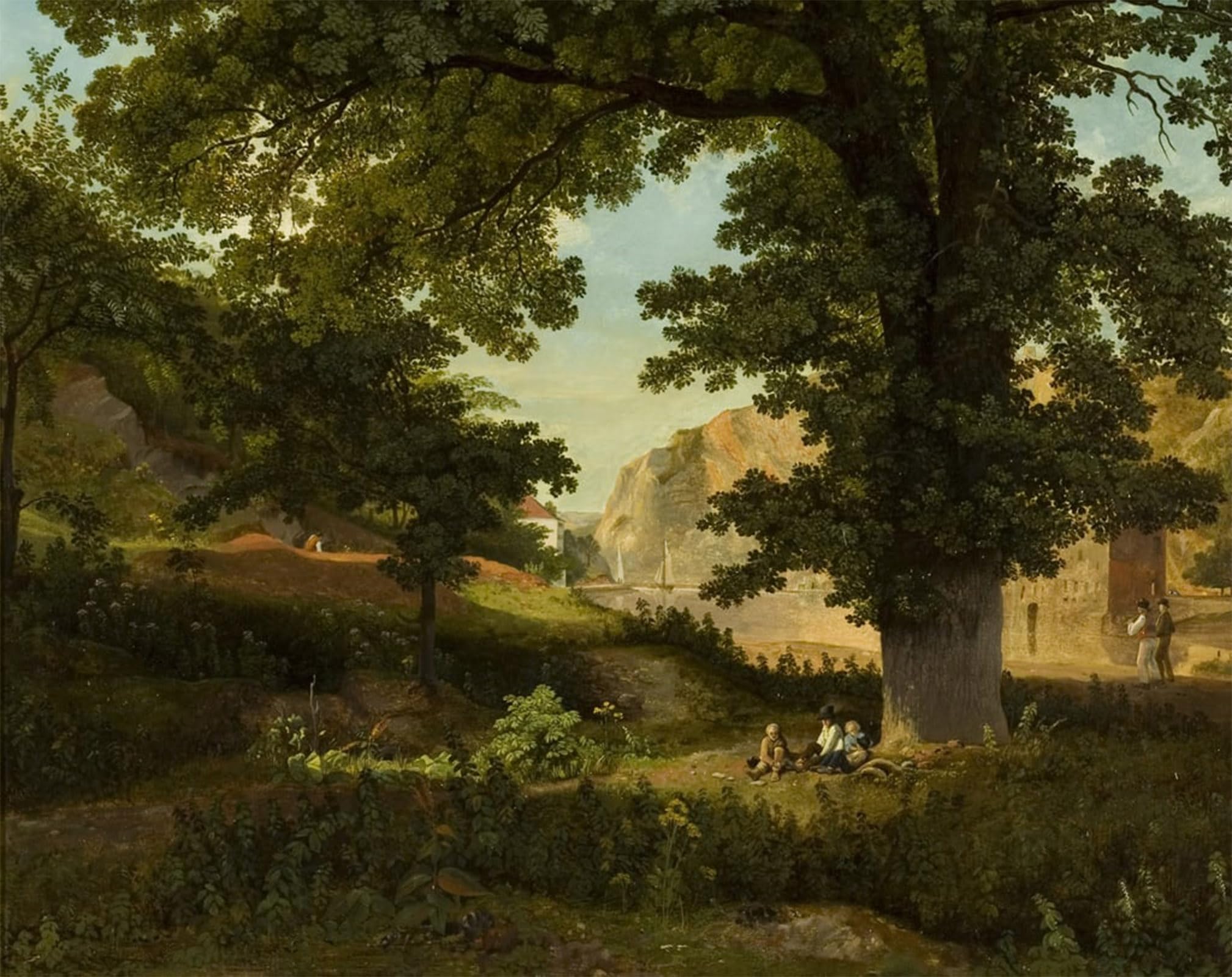 De Célèbres Tableaux Murale Art Danby Impression Prestige Salon 60x90cm