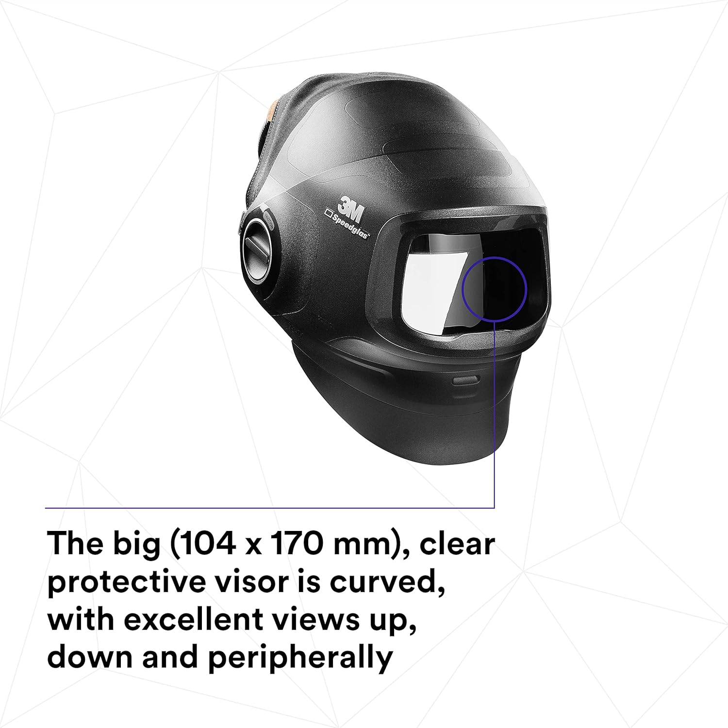 3M Speedglas Heavy-Duty Welding Helmet G5-01, Rigid Neck Cover, Fabric Head Cover, No ADF, 46-0099-35, 1 EA/Case