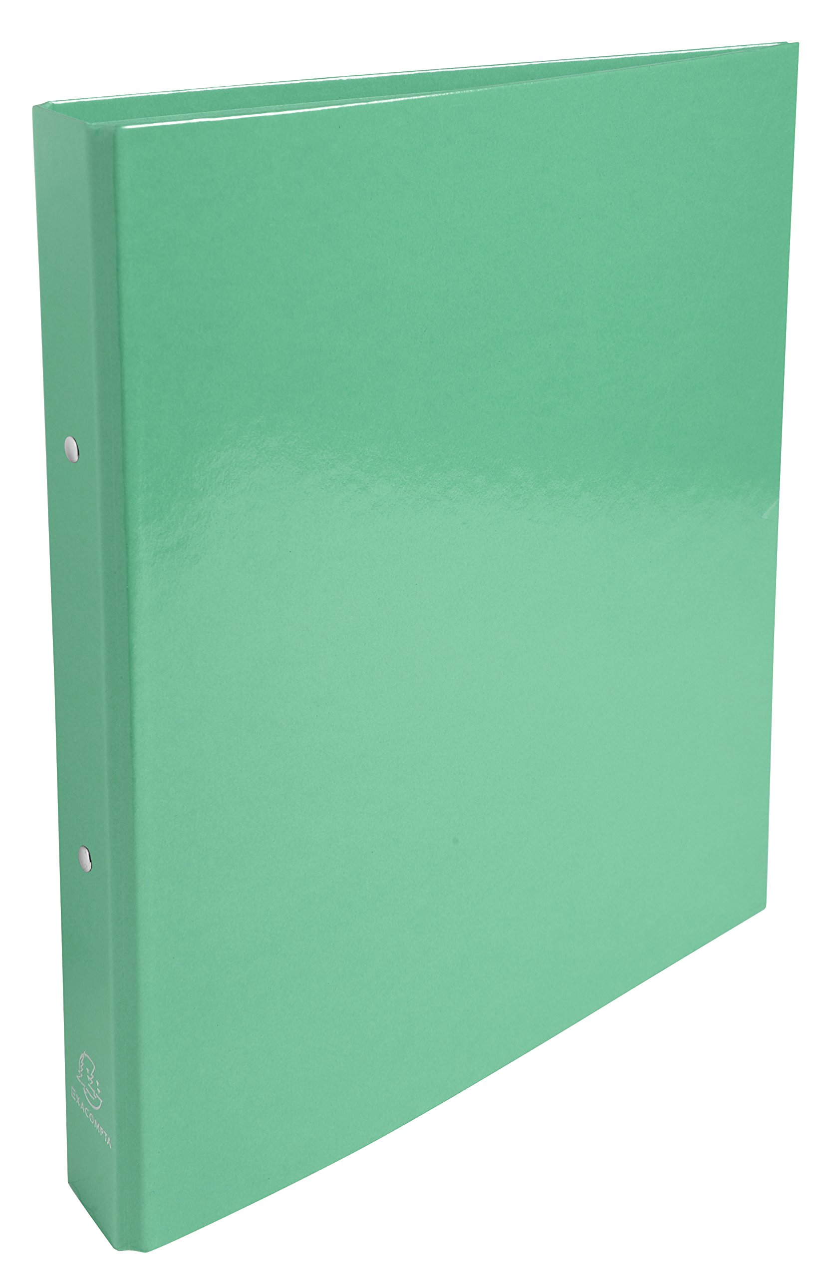 Exacompta 54929E 10er Pack Ringbuch Iderama, 320 x 240 mm, geeignet für A4-Dokumente, 2 Ringe, glänzende beschichtete Platte, 40 mm Rücken, 30 mm Ringe, farblich sortiert