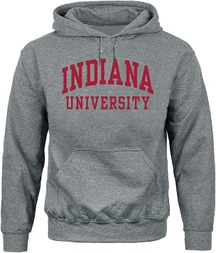 Barnesmith Hooded Sweatshirt for College, Classic Logo, Cotton/Poly Blend, Adult Unisex