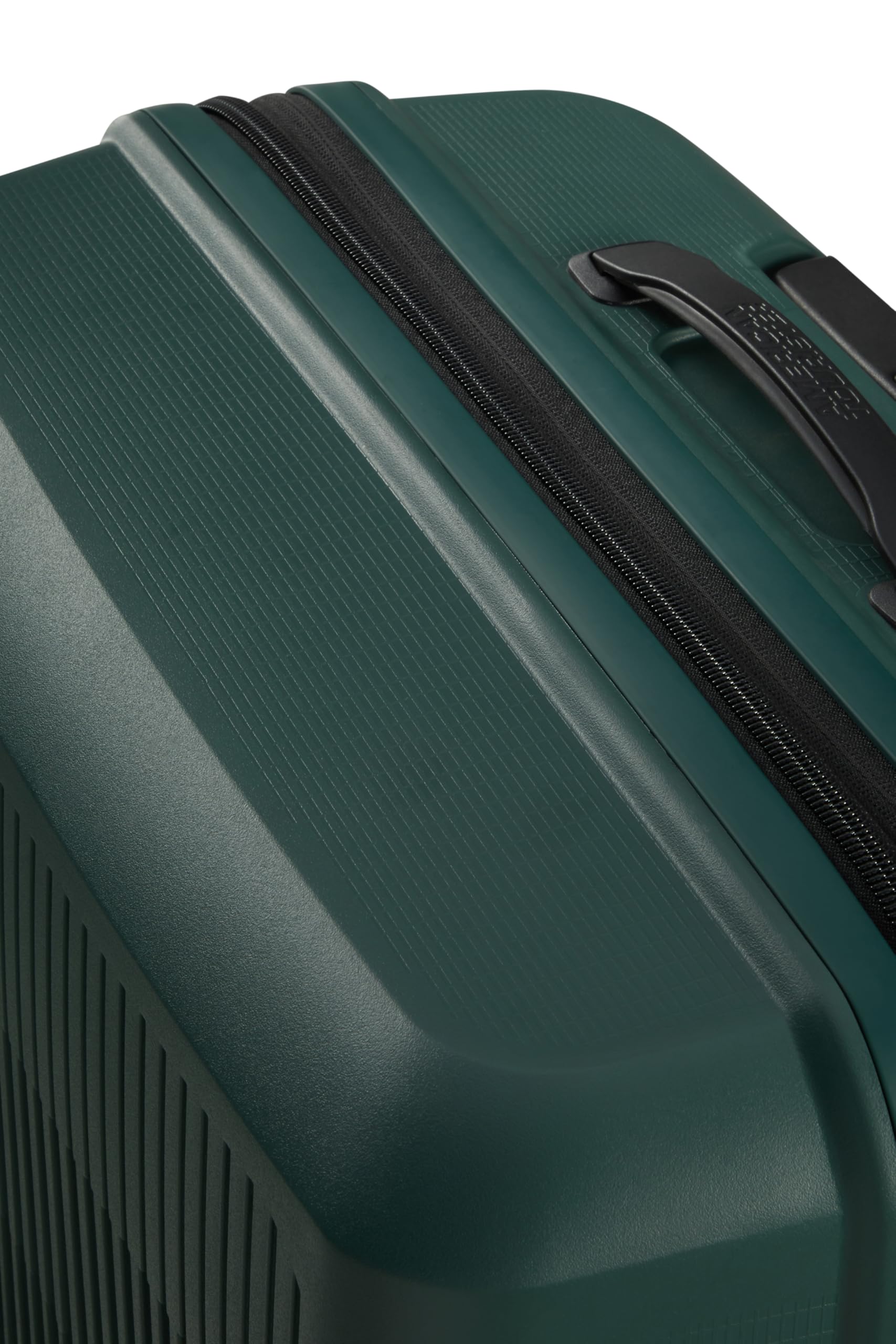 American Tourister Aerostep - Spinner L, Valigia Espandibile, 77 cm, 101.5/109 L, Verde (Foresta Scura)