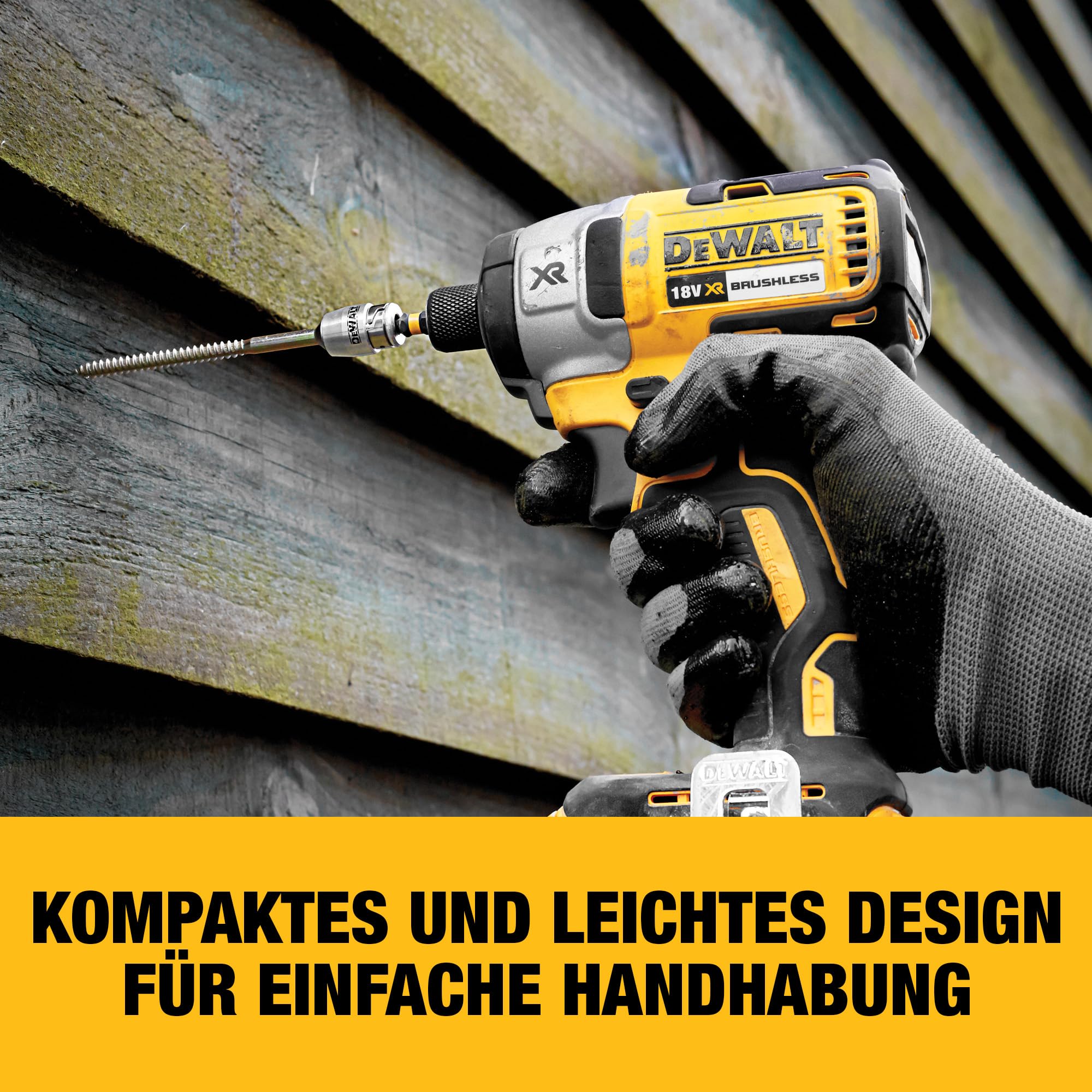 DEWALT 18V Akku-Kombopack – Schlagbohrschrauber DCD796 & Schlagschrauber DCF887, 2x 5,0Ah Li-Ion Akku, Schnellladegerät, Tough Box