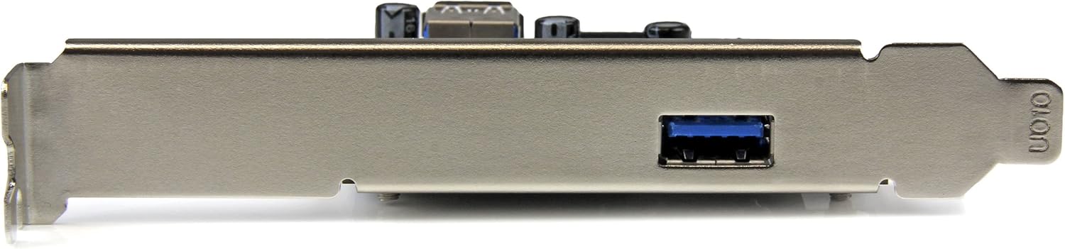 StarTech.com 2 Port USB 3.1 (10Gbps) Card - USB-A 1x External 1x Internal - PCIe USB 3.1 Card with Type-A - PCI Express (PEXUSB311EI)