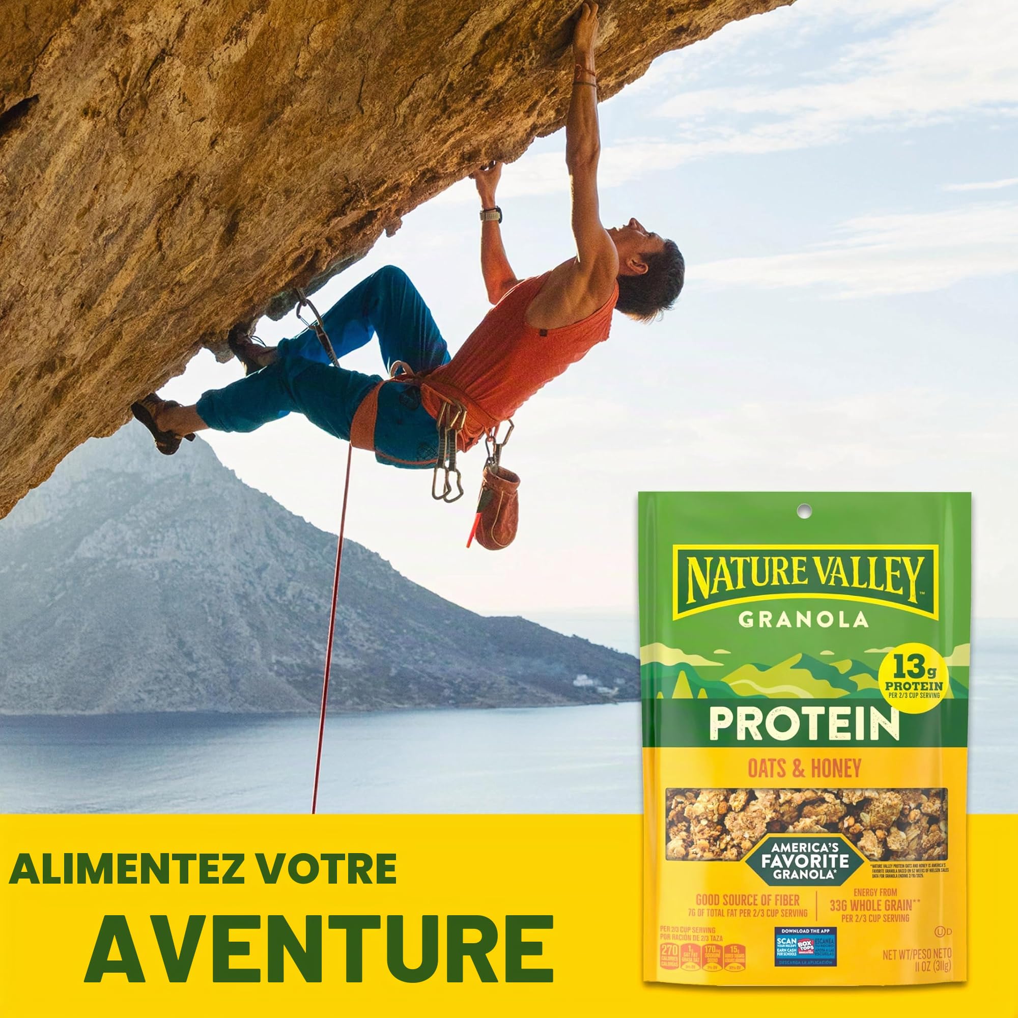 Nature Valley Granola Protein (Oats 'N Honey) 311g
