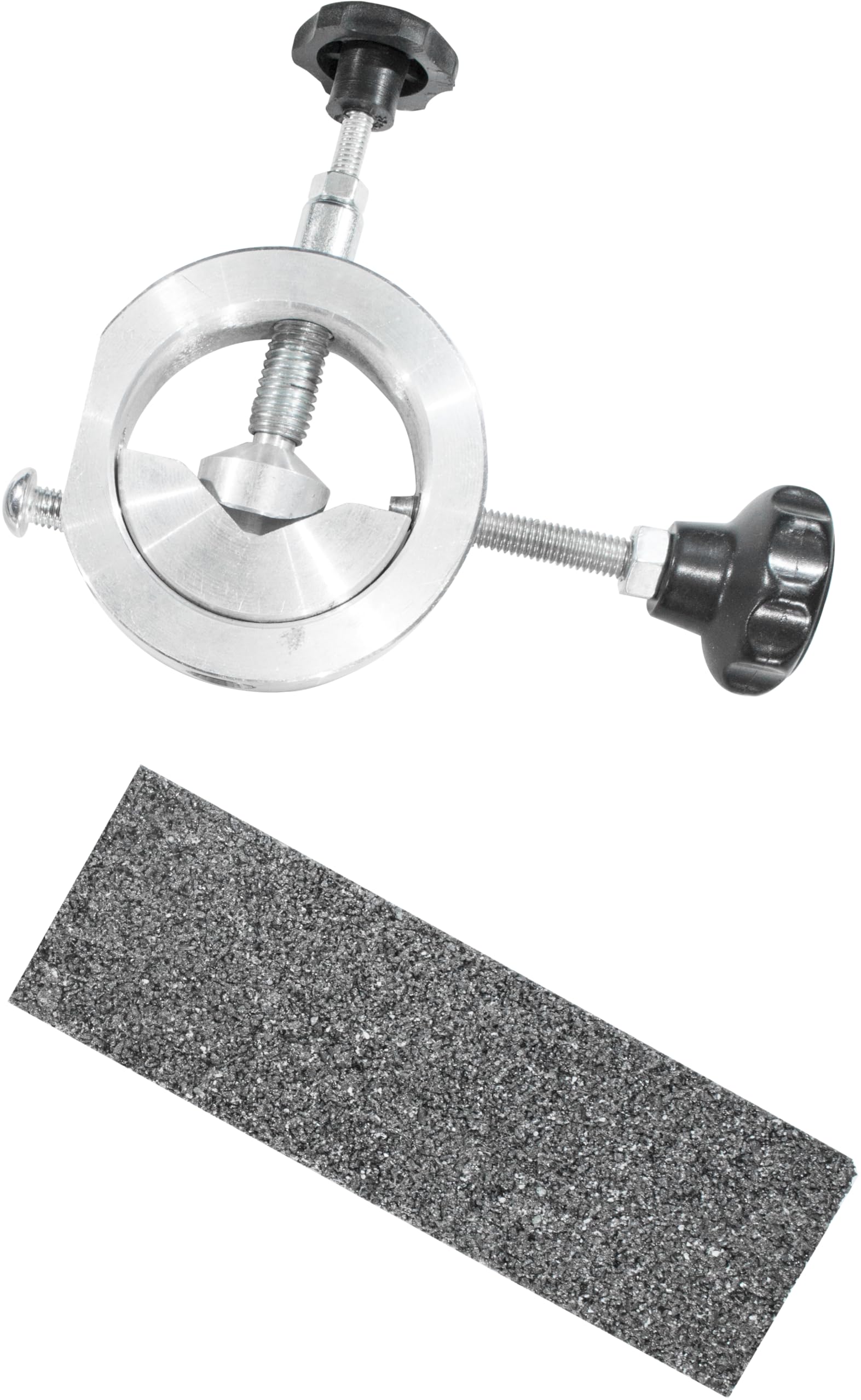 Güde 55249 - Juego de accesorios de afilado para GNS 200 VS (compuesto de: 1 soporte para cuchillos, 1 dispositivo de sujeción de la cepilladora, 1 piedra de afilar)