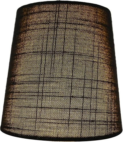 Miniatura 5 de Meriville Juego de 2 pantallas de araña Capri de lino con clip, 4 x 5 x 5 pulgadas