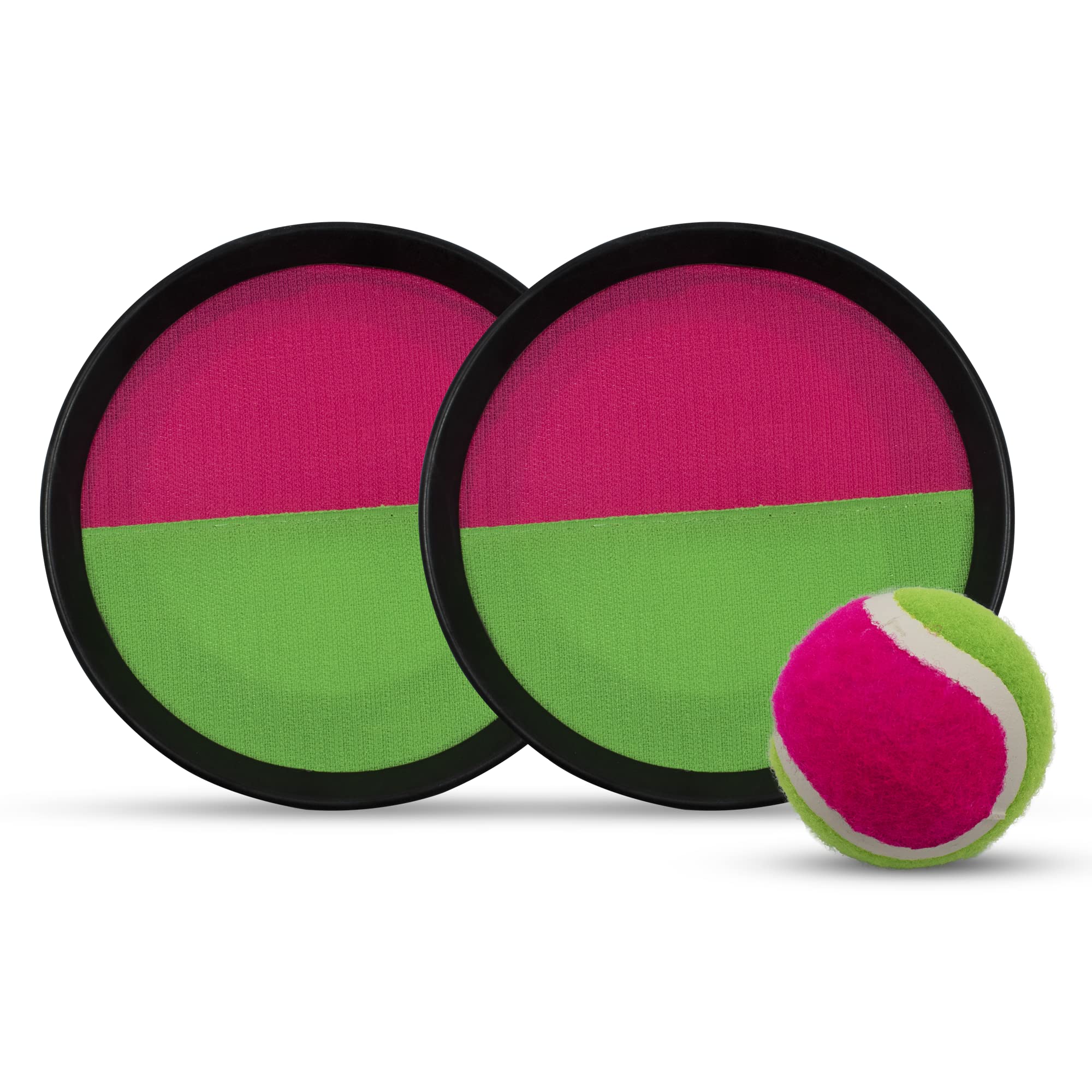 Buy Dazzling Toys Catch Ball Set | Self Stick Toss and Catch Sports Family  Game for Ages 3 and Up | Paddle Ballgame with Catch Mitt and Activity Ball  (1 Pack) Online at desertcartBahamas