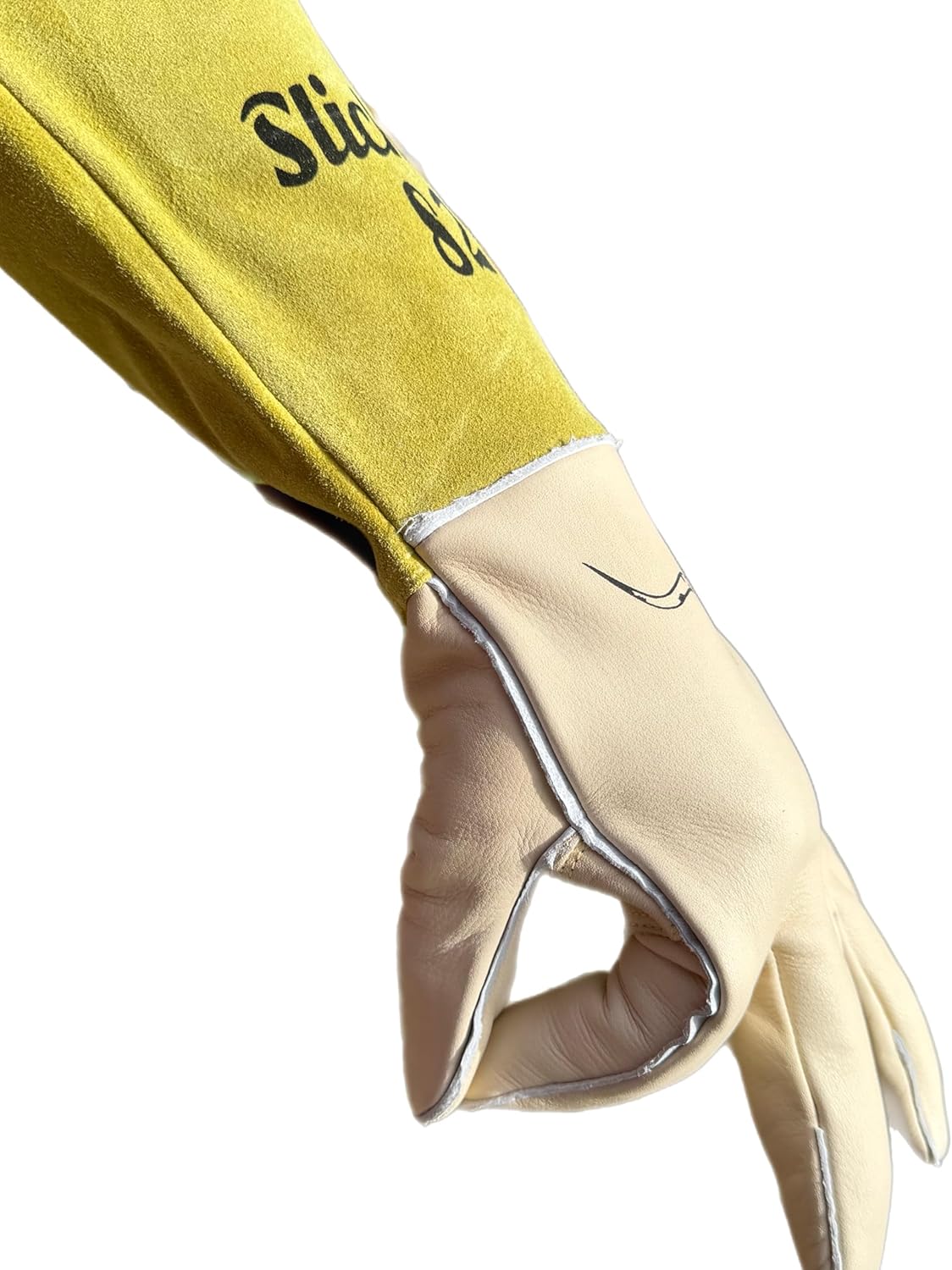 Slickman 820 Premium Cowhide Stick Welding Glove Made to Feel Your Work For Craftsman - Image 4