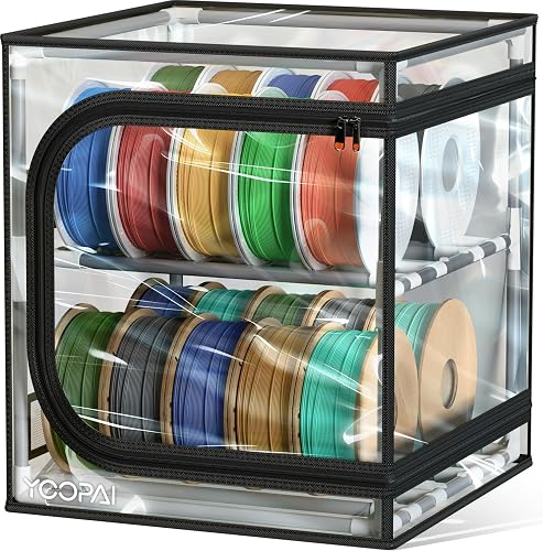 Boîte de rangement pour filament d'imprimante 3D avec dés YOOPAI