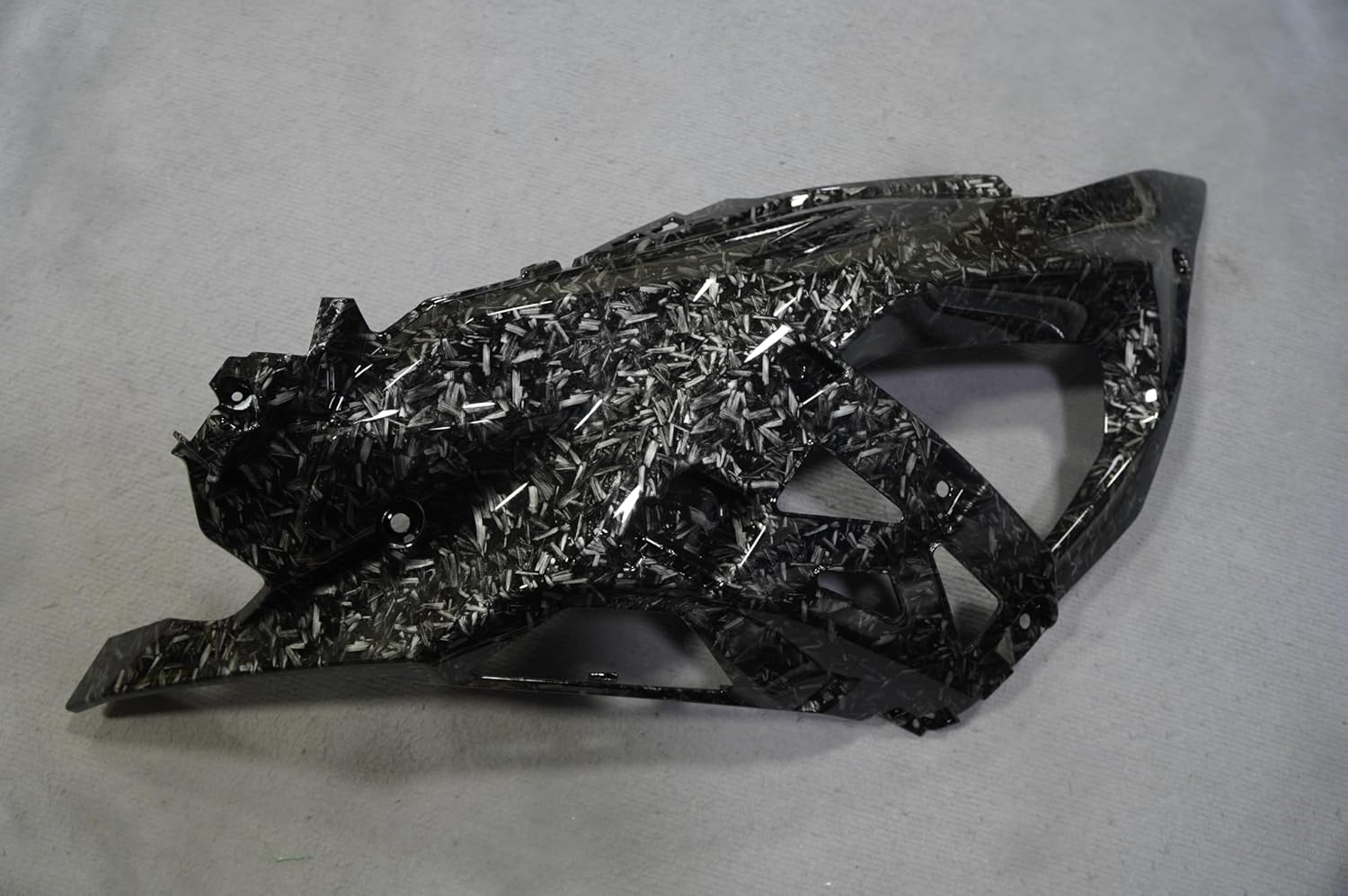 ZXMOTO Forged Carbon Fiber Black ABS Fairing Kit with Tank Cover Fit For Kawasaki Ninja ZX6R 2024 2025,Ninja ZX6R 2024 2025 Bodyworks