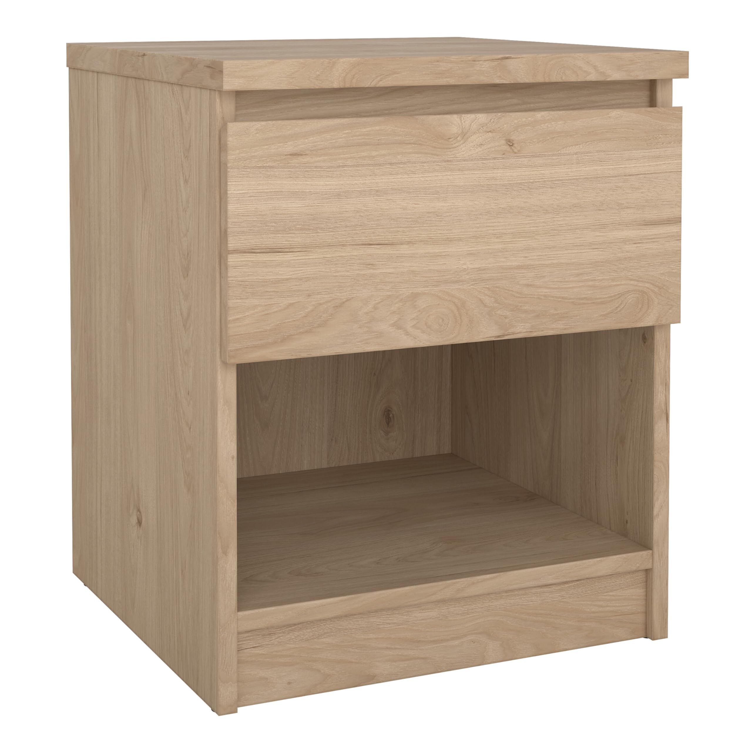 Furniture To Go | Naia Bedside 1 Drawer 1 Shelf in Jackson Hickory Oak