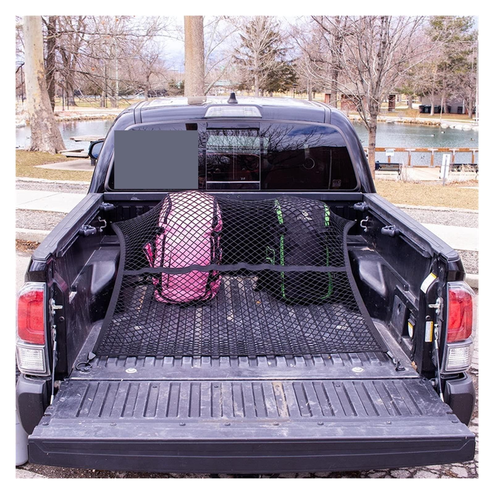 1 Stück Pickup-Truck-Kofferraum elastische Netztasche Für Autozubehör