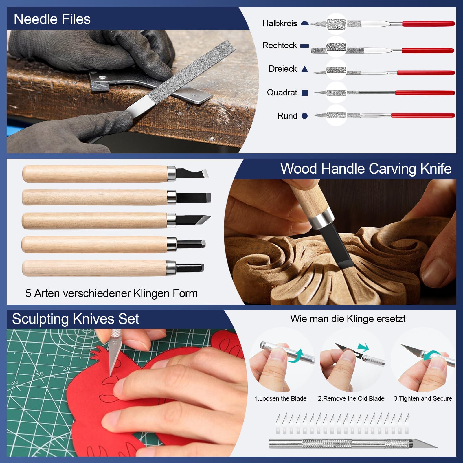 71 Pièces Kit d'Outils Pour Imprimante 3D,Outils Impression 3D Avec 10 Lames Différentes, Limes Et Cutter Latéral Pour Accessoires Imprimante 3D, Bricolage, Modélisme, Art, Plastique