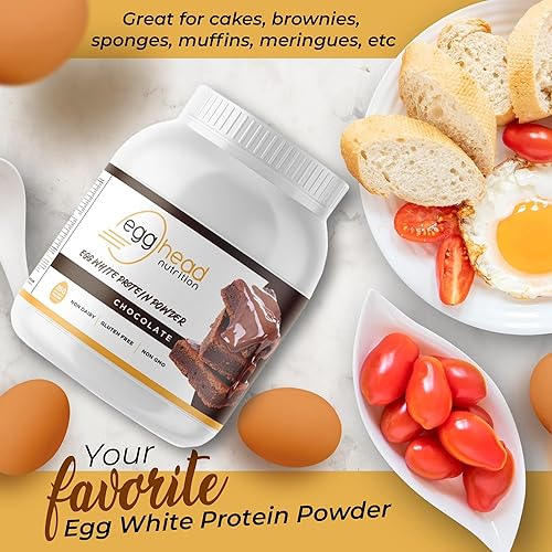 Miniatura 2 de Egghead Nutrition - Proteína de clara de huevo - 0.85 oz (gramos) 3.3 libras, sin lácteos, sin gluten, sin OMG, fabricado en los Estados Unidos