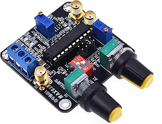 The MAX038 Function Signal Generator Module of Triangular Wave sine Wave Square Wave Pulse Wave After Stage Amplifier