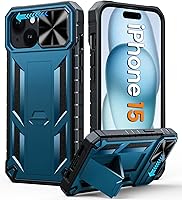 Vista 32 de FNTCASE Funda para iPhone 12 Pro-Max: resistente protección de grado militar a prueba de caídas con soporte TPU resistente a prueba de golpes