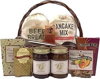 Falling Leaves, Autumn Breakfast Gift Basket