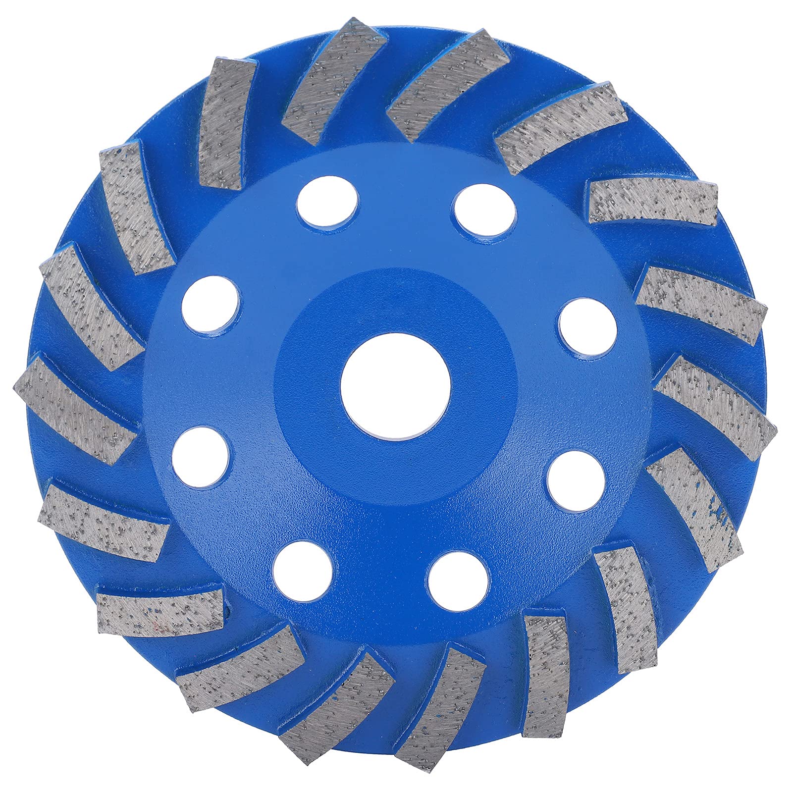 Blu 18 denti mola diamantata tazza 150 mm levigatura smerigliatrici angolari per cemento, pietra e cemento