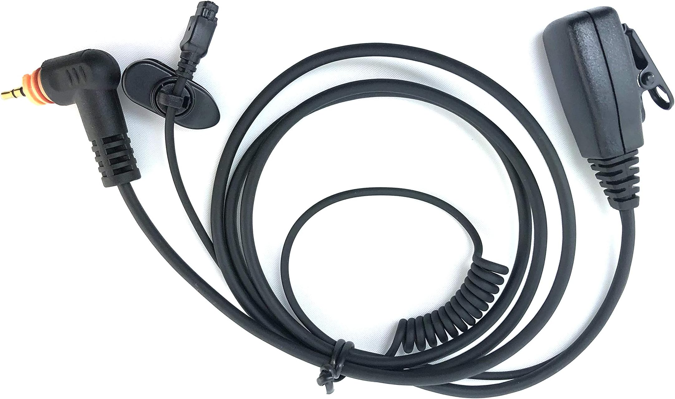 ProMaxPower Interchangeable earpiece Quick Release Female Adapter with Lapel mic PTT for Motorola SL1K SL2K SL1M SL4000 SL4000e SL7000 SL7000e SL1600 SL300 AS