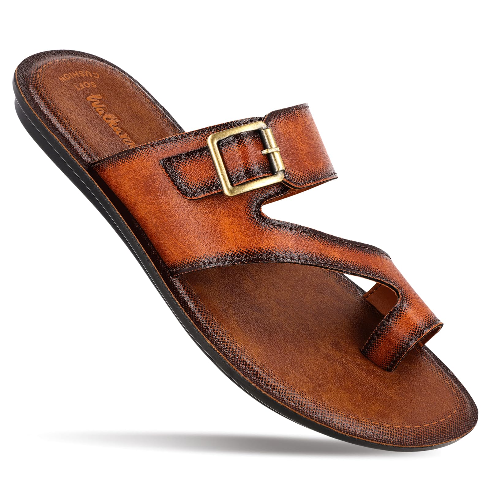 WALKAROO WG5458 Mens Casual Wear and Regular use Sandals - Tan (B0CNKL7KCS) Amazon Price History, Amazon Price Tracker